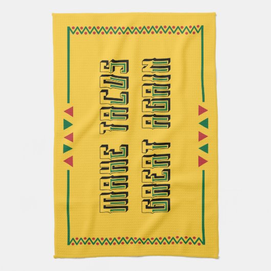 Maak taco's weer geweldig theedoek (Verticaal)