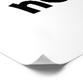 Maak Tea geen oorlog Poster (Hoek)