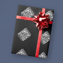 Maak Tegel QR-code Cadeaupapier