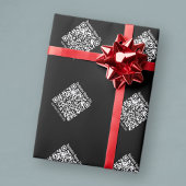 Maak Tegel QR-code Cadeaupapier