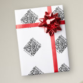Maak Tegel QR Code Cadeaupapier