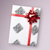 Maak Tegel QR Code Cadeaupapier