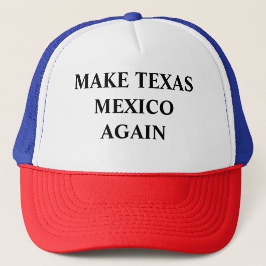 Maak Texas opnieuw Mexico Trucker Pet (Voorkant)