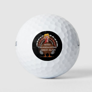 Maak Thanksgiving Groot Again Trump Turkije 2024 Golfballen