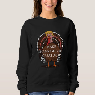 Maak Thanksgiving Groot Again Trump Turkije 2024 Trui