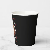 Maak Thanksgiving weer een grote troep in Turkije Papieren Bekers (Links)