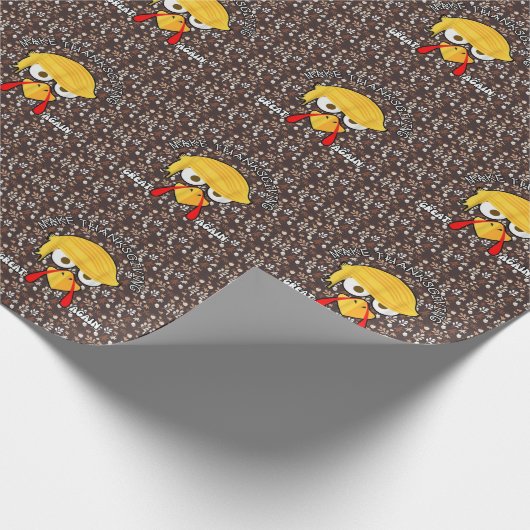Maak Thanksgiving weer geweldig Cadeaupapier (Hoek)