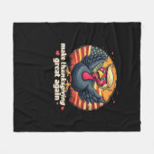 Maak Thanksgiving weer geweldig Thanksgiving Class Fleece Deken (Voorkant (Horizontaal))