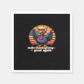 Maak Thanksgiving weer geweldig Thanksgiving Class Servet (Voorkant)