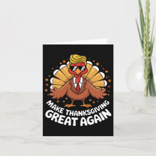 Maak Thanksgiving weer geweldig Trump 2024 Turkije Kaart