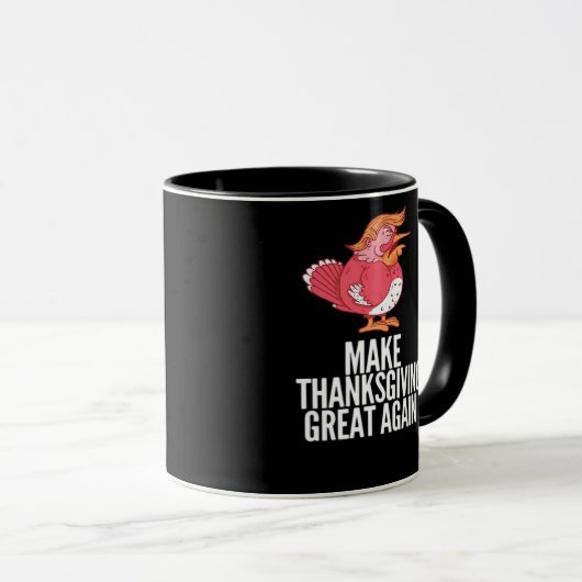 Maak Thanksgiving weer geweldig Trumpkin - Basic P Mok (Voorkant rechts)