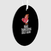 Maak Thanksgiving weer geweldig Trumpkin - Basic P Ornament (voorkant)