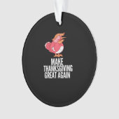 Maak Thanksgiving weer geweldig Trumpkin - Basic P Ornament (voorkant)
