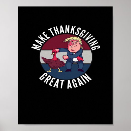 Maak Thanksgiving weer geweldig Trumpkin – Classic Poster (Voorkant)
