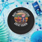 Maak Thanksgiving weer geweldig Trumpkin - Funny T Papieren Bordje (Feest)