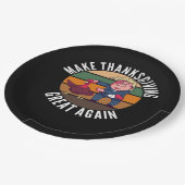 Maak Thanksgiving weer geweldig Trumpkin - Funny T Papieren Bordje (Gekanteld)