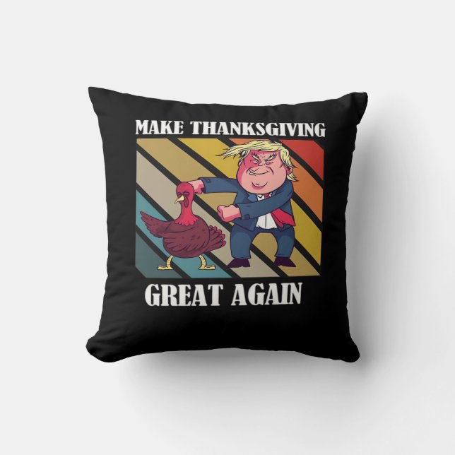 Maak Thanksgiving weer geweldig Trumpkin - Sloth & Kussen (Voorkant)