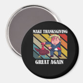 Maak Thanksgiving weer geweldig Trumpkin - Sloth & Magneet (Voorkant / Achterkant)