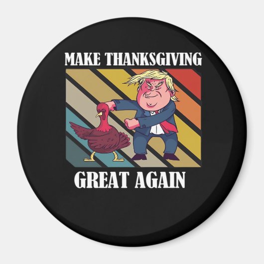 Maak Thanksgiving weer geweldig Trumpkin - Sloth & Magneet (Voorkant)