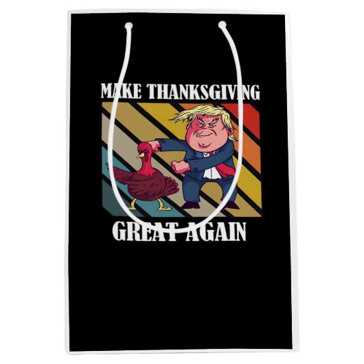 Maak Thanksgiving weer geweldig Trumpkin - Sloth & Medium Cadeauzakje (Voorkant)