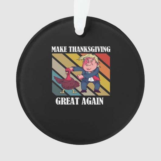 Maak Thanksgiving weer geweldig Trumpkin - Sloth & Ornament (voorkant)
