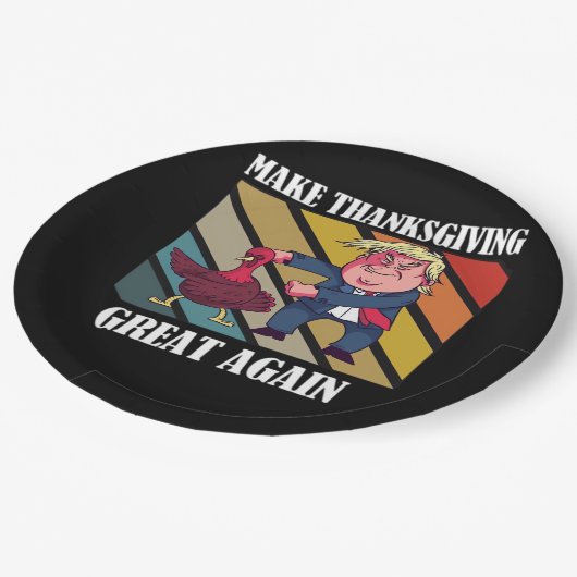 Maak Thanksgiving weer geweldig Trumpkin - Sloth & Papieren Bordje (Gekanteld)