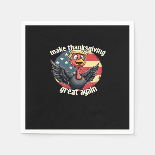 Maak Thanksgiving weer groot Thanksgiving Servet (Voorkant)