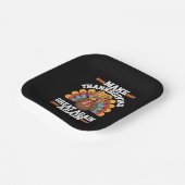 Maak Thanksgiving weer groot Trump Turkije 2024 Papieren Bordje (Gebogen)