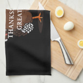 Maak Thanksgiving weer groot Trump Turkije 2024 Theedoek (Quarter Fold)