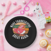 Maak Thanksgiving weer groot Trumpkin – Hallowee Papieren Bordje (Feest)