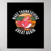 Maak Thanksgiving weer groot Trumpkin – Hallowee Poster (Voorkant)