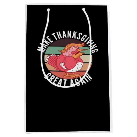 Maak Thanksgiving weer groot Trumpkin – Politiek Medium Cadeauzakje (Voorkant)