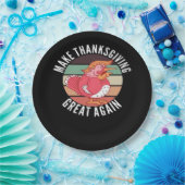 Maak Thanksgiving weer groot Trumpkin – Politiek Papieren Bordje (Feest)