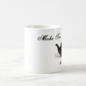 Maak thee, geen oorlog koffiemok (Center)