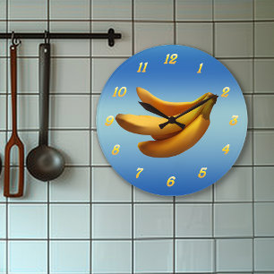 Maak Tijd voor Bananen Grote Klok