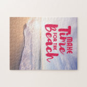 Maak tijd voor het strand legpuzzel (Horizontaal)
