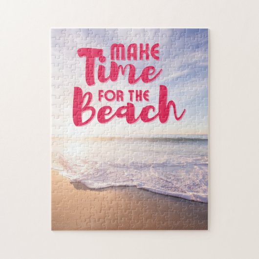 Maak tijd voor het strand legpuzzel (Verticaal)