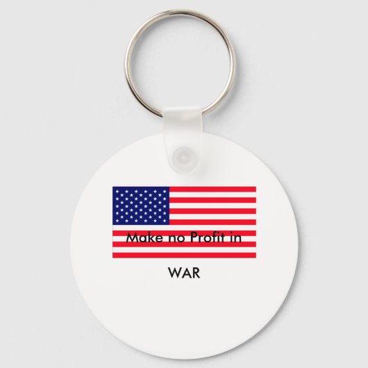 Maak tot geen Winst in jGibney van de OORLOG Gi Sleutelhanger (Voorkant)