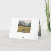 Maak tot Uw Eigen Heup Retro Collage van het Paar Kaart (Achterkant)