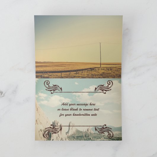 Maak tot Uw Eigen Heup Retro Collage van het Paar Kaart (Binnen)