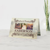 Maak tot Uw Eigen Heup Retro Collage van het Paar Kaart (Voorkant)