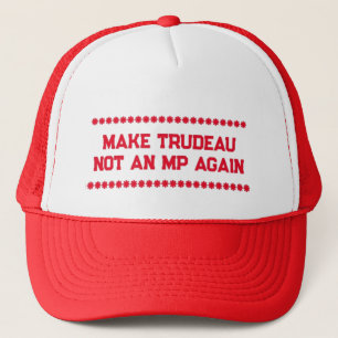 MAAK TRUDEAU GEEN PARLEMENTSLID MEER TRUCKER PET