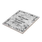 MAAK U EIGEN CERAMISCHE TIL TEGELTJE (Zijkant)