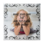 MAAK U EIGEN CERAMISCHE TIL TEGELTJE (Voorkant)