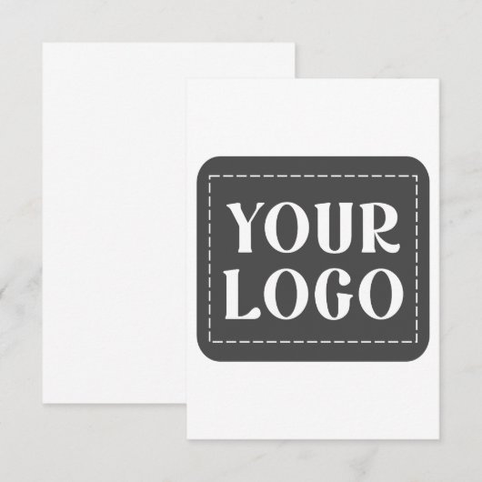 MAAK UW Aangepast IDEE Kaart (Voorkant / Achterkant)