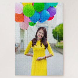 Maak uw aangepaste 20" x 30" foto legpuzzel
