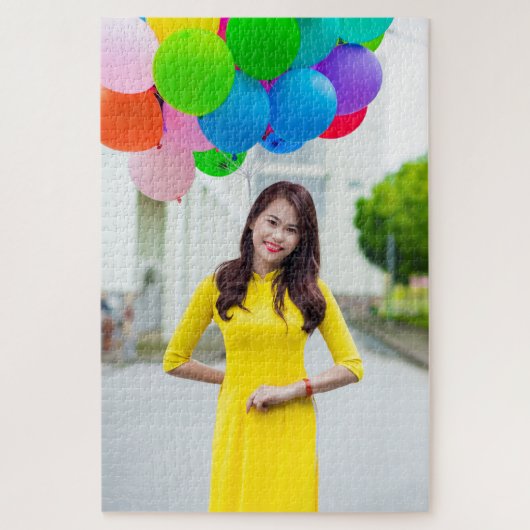 Maak uw aangepaste 20" x 30" foto legpuzzel (Verticaal)