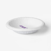 Maak Uw Aangepaste 7" Papieren Kom (Gebogen)
