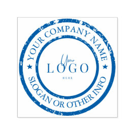 Maak uw bedrijfslogo - Aangepast zelfinkend stempe Zelfinktende Stempel