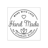 Maak uw chique & modieuze handgemaakte met zelf-in rubberstempel (Afrduk)